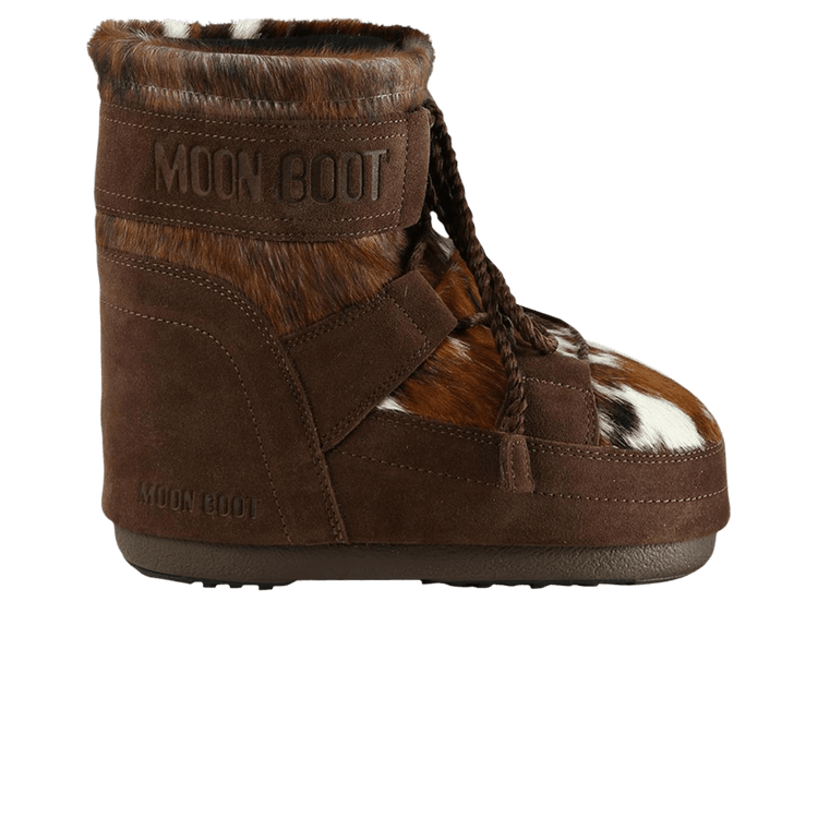 Moon Boot Wmns Icon Cow Boot Low 'White Cocoa' 80D1409930 AM04