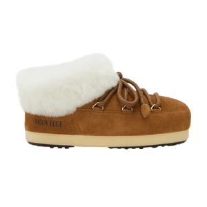 Moon Boot Evx Suede Mule 'Cognac Natural'
