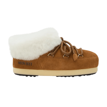Moon Boot Evx Suede Mule 'Cognac Natural'