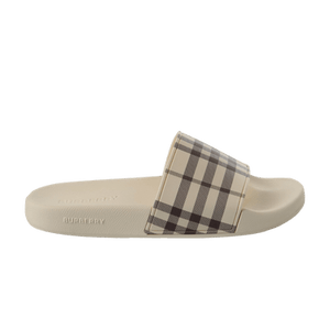Burberry Wmns Furley Check Sandal 'Light Beige'