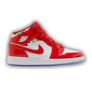 Air Jordan 1 Mid SE GS 'Barcelona Sweater'