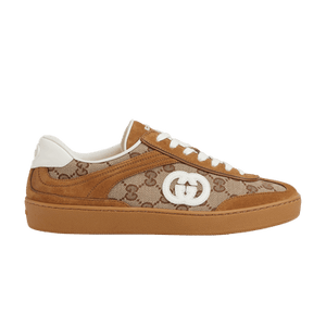 Gucci Wmns G75 'Interlocking G - Brown Suede'