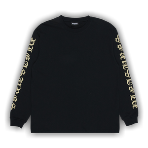 Pleasures Old E Heavyweight Long-Sleeve 'Black'