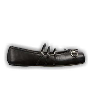 Gucci Wmns Horsebit Ballet Flat 'Black'