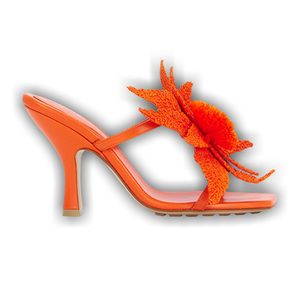 Bottega Veneta Wmns Adam Sandal 'New Orange'