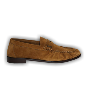 Saint Laurent Wmns Le Loafer Penny Slippers 'Moc'