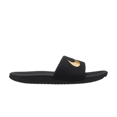 Nike Kawa Slide GS 'Black Gold'