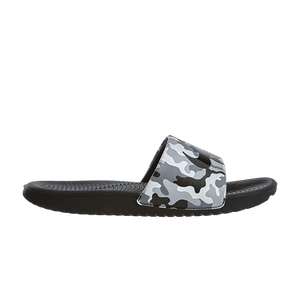 Nike Kawa Slide Print GS 'Wolf Grey'