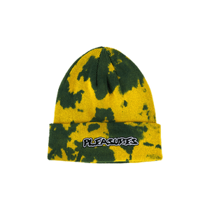 Pleasures Backbone Dyed Beanie 'Yellow'