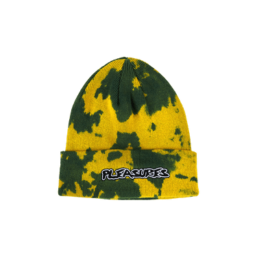 Pleasures Backbone Dyed Beanie 'Yellow'