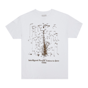 Pleasures Saxophone T-Shirt 'White'
