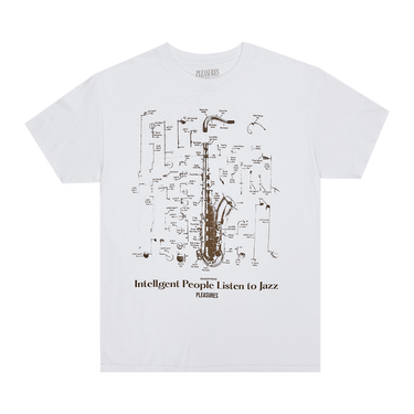 Pleasures Saxophone T-Shirt 'White'