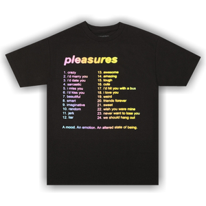 Pleasures Mood T-Shirt 'Black'