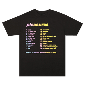 Pleasures Mood T-Shirt 'Black'