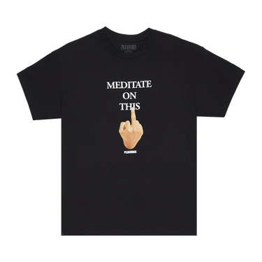 Pleasures Message T-Shirt 'Black'