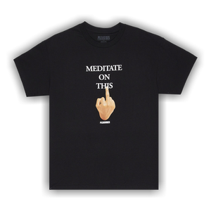 Pleasures Message T-Shirt 'Black'