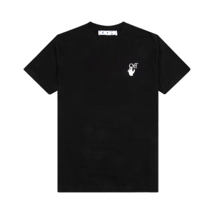 Off-White Caravaggio Lute Short-Sleeve Slim Tee 'Black'