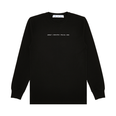 Off-White Tornado Arrow Long-Sleeve Tee 'Black/Multicolor'