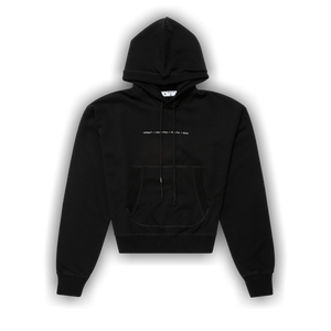 Off-White Tornado Arrow Over Flatlock Hoodie 'Black/Multicolor'
