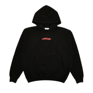 Off-White Arrow On Canvas Skate Hoodie 'Black/Multicolor'