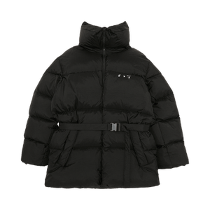 Off-White Puffer Down Jacket 'Black/White'