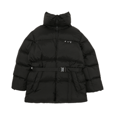 Off-White Puffer Down Jacket 'Black/White'