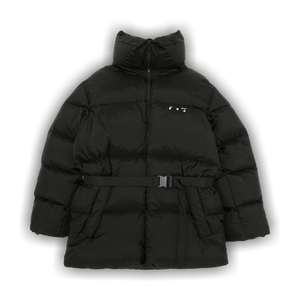 Off-White Puffer Down Jacket 'Black/White'