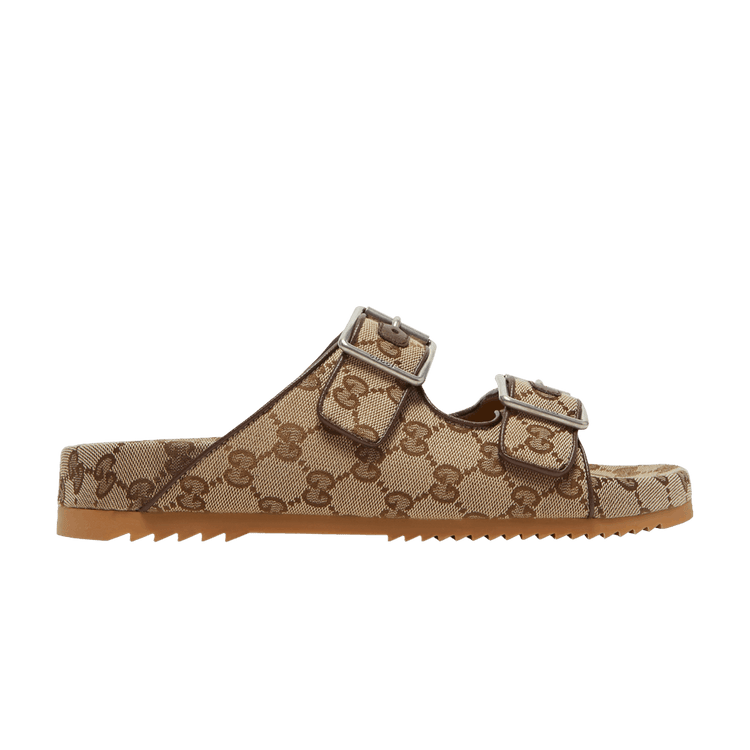 Gucci Slide Sandal Strap 'Beige Monogram' 658020 2HK60 9791