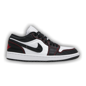 Wmns Air Jordan 1 Low SE Utility 'White Black Red'