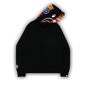 BAPE Shark x Tiger Pullover Hoodie 'Black'