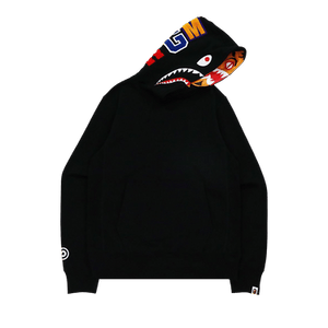 BAPE Shark x Tiger Pullover Hoodie 'Black'