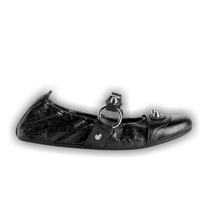 Balenciaga Wmns City Ballerina 'Black Silver'