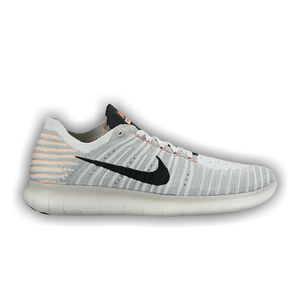 Nike Wmns Free RN Flyknit 'Wolf Grey Mango'