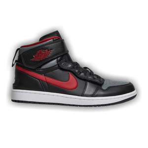 Air Jordan 1 High FlyEase 'Smoke Grey Gym Red'