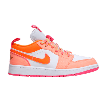 Air Jordan 1 Low Utility GS 'Crimson Pulse'
