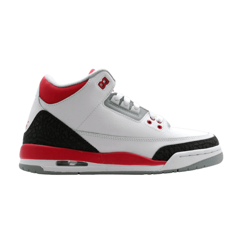 Air Jordan 3 Retro GS 'Fire Red' 2007 834014 161