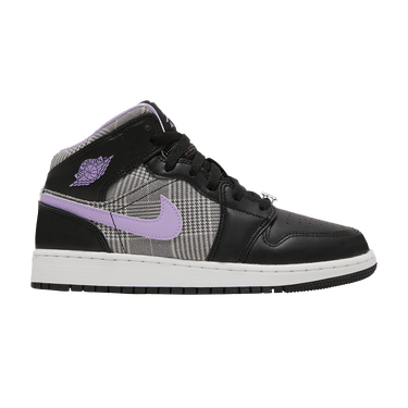 Air Jordan 1 Mid SE GS 'Houndstooth'