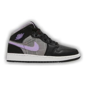 Air Jordan 1 Mid SE GS 'Houndstooth'