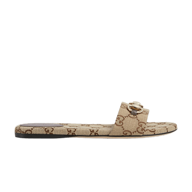 Gucci Wmns Horsebit Slide Sandal 'Camel'