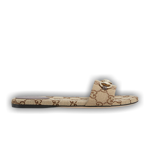 Gucci Wmns Horsebit Slide Sandal 'Camel'