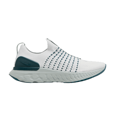 Nike Wmns React Phantom Run Flyknit 2 'Platinum Tint Dark Teal Green'