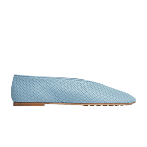 Bottega Veneta Wmns Ballerina Flat 'New Ice'