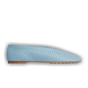 Bottega Veneta Wmns Ballerina Flat 'New Ice'