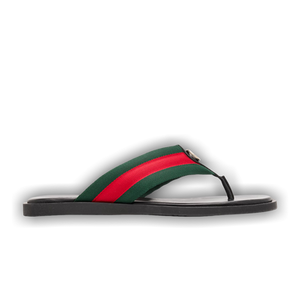 Gucci Thong Sandal With Interlocking G 'Web Black'