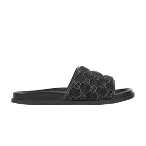 Gucci Slide Sandal 'Black GG Denim'