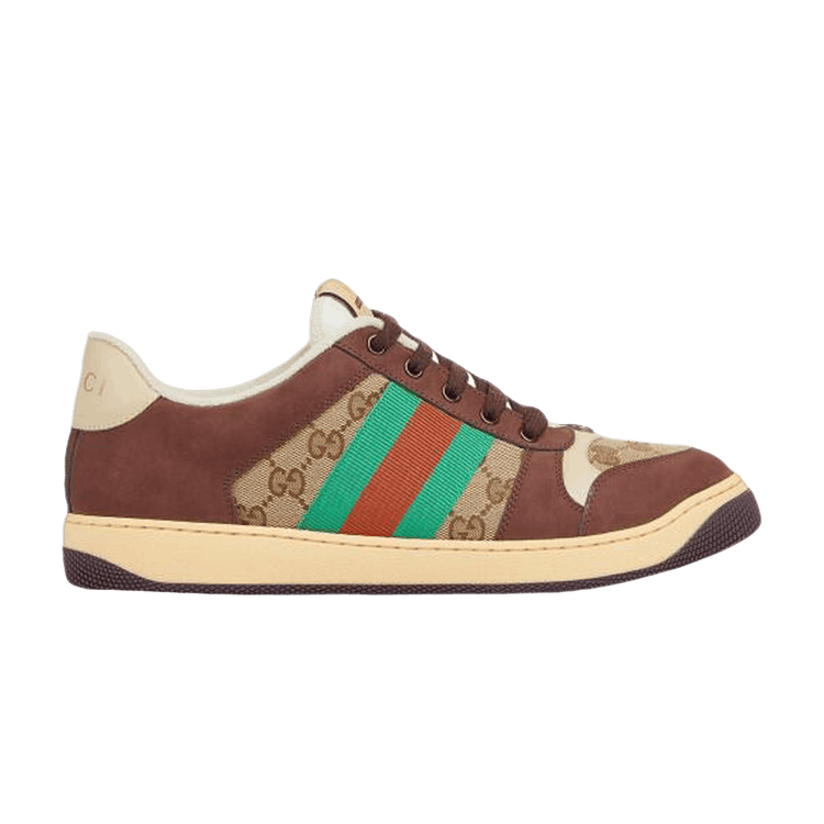 Gucci Screener Sneaker 'Black Dark Brown' 838984 HVKI0 9751