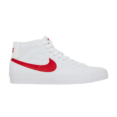 Nike Blazer Court Mid SB 'White University Red'