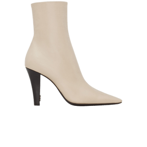 Saint Laurent Wmns Jill Booties 'Stonish Beige'