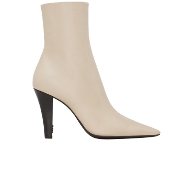 Saint Laurent Wmns Jill Booties 'Stonish Beige'