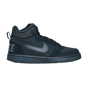 Nike Court Borough Mid GS 'Triple Black'